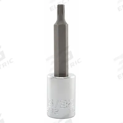 PROTO Socket Bit: 3/8 in Drive Size, Hex Tip, 5/32 in Tip Size, 2 3/4 in Overall Lg - Hex Bit Sockets