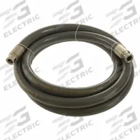 Suction and Discharge Hose: 1 in Hose Inside Dia., 50 ft Hose Lg, 125 psi, Grey, Coupled Assembly (MPN K6158-16-50TC). Key specifications — Brand: KURIYAMA; Temp. Range: 25° to 150°F; Hose Color: Grey.