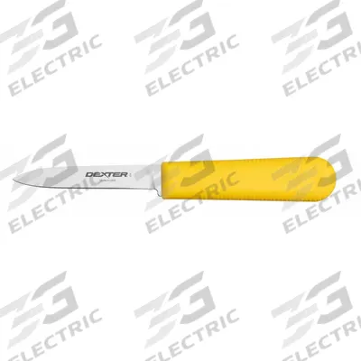 DEXTER RUSSELL Paring Knife: Honed, 7 1/4 in Overall Lg, Steel Blade, Polypropylene Handle - Paring Knives