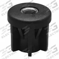 ELESA Tube End Leveling Mount: Round, Nylon, 1/2"-13 Thread Size, 1,120 lb Capacity, 0.06 in (MPN NDX.T-1-1/2X0,065- B 1/2-13). Key specifications — Thread Size: 1/2"-13; Body Material: Nylon.