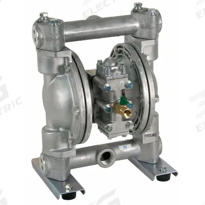 Dayton Double Diaphragm Pump: Aluminum Body, 1 in, NPT, 46 gpm, 231 ft Max. Head - Aluminum Housing Natural Gas-Operated Double Diaphragm Pumps