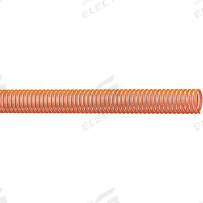 CONTINENTAL Suction Hose: 6 in Hose Inside Dia., 70 psi, Clear - PVC Bulk Water Suction & Discharge Hoses with PVC Helix Reinforcement