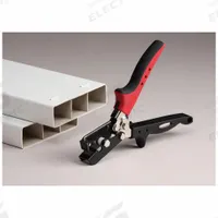MALCO Vinyl Fence Notcher: 9 in Overall Lg, Plastic, Spring Assist Handle, Vinyl, 1 in Notch Dp (MPN VFN2). Key specifications — attr308532: Plastic; attr308533: Yes; attr308535: Vinyl; attr308555: Louvered; attr324897: MALCO.