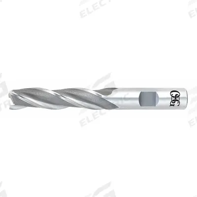 OSG Square End Mill: Cobalt, 3 Flute, 3/4" Mill Dia, 3" LOC, 5-1/4" OAL (MPN 5363100) - General Purpose Cobalt Square End Mills