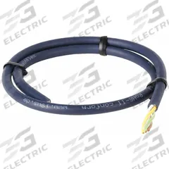 CHAINFLEX Control Cable: 12 AWG, 4 Conductors, Order by the Foot, TPR Jacket, 300 V (MPN CF9-40-04-1). Key specifications — Conductor Material: Copper; Conductor Configuration: Single; Minimum Bend Radius Factor - Fixed: 3 x OD; Minimum Bend Radius Factor - Flexible: 4 x OD; Includes Ground: Yes; Minimum Bend Radius Factor - E-Chain: 5 x OD; Resistance Properties: Notch Resistance; Standards: CE.