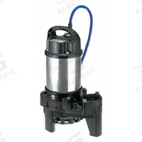 TSURUMI Sewage Ejector Pump: 1/2 hp, 2/5 in Max. Dia. Solids, Continuous Duty, 120V AC, Titanium, TM (MPN 50TM2.4S-63 (115V)). Key specifications — Shaft Seal Material: Silicone; Impeller Material: Glass Fiber Reinforced Plastic; Rated Voltage: 120V AC; Volute Material: Resin; Brand: TSURUMI.