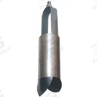 AMS Soil Auger Head: Stainless Steel Bail/Stainless Steel Cylinder, 5/8 in Connection Size, Threaded (MPN 417.03). Key specifications — Connection Type: Threaded; Brand: AMS; Product Type: Soil; Material: Stainless Steel Cylinder.