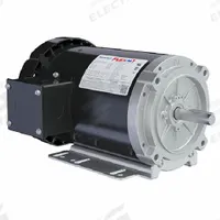 LEESON General Purpose Motors: C-Face/Universal Mount, Totally Enclosed Fan Cooled, 3 hp, 3,450 RPM (MPN 056T34F15675). Key specifications — Brand: LEESON; Nameplate Voltage @ 60 Hz: 208-230/460V AC; Full Load Current @ 60 Hz: 8.2-7.6/3.8 A; Nameplate RPM @ 60 Hz: 3,450 RPM; Motor Enclosure: TEFC.
