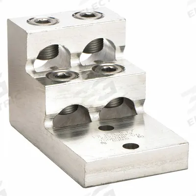BURNDY Mechanical Connector: For Wire Size 1/0 AWG – 750 kcmil - Stacked Mechanical Panelboard Lugs