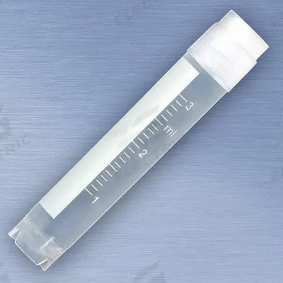 APPROVED VENDOR Cryogenic Vial: Cryogenic, Polypropylene, 3 mL, 12.5 mm Body Dia, Sterile - Plastic Cryogenic Vials