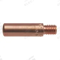 TWECO Contact Tip: 0.052 in, 16S-52, 25 PK (MPN 11601105). Key specifications — Duty Rating: Standard Duty; Connection Type: Threaded; For Nozzle Series: HD24; Brand: TWECO; Contact Tip Series (Table): 16; Maximum Wire Diameter (Merch): 0.052 in.