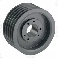 APPROVED VENDOR V-Belt Pulley: 8V1320, 5 Groove, 13.2 in OD, Bushed Bore, F, For 8V/8VX Belt Section (MPN 58V1320F). Key specifications — Pulley Industry Number: 8V1320; Pitch Diameter: 13.2 in (8V); For Belt Section (broad, with similar types): 8V or 8VX.