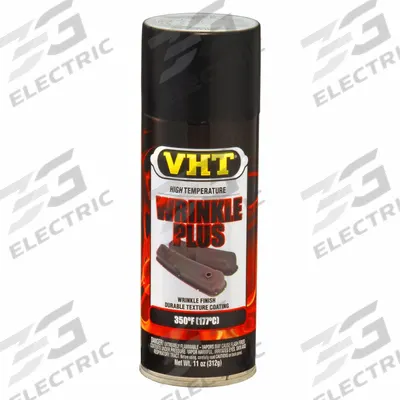 VHT Automotive Coating: Solvent, Ceramic, Metal, Textured, Flat, Black, Black - High Heat Enamels