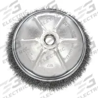 WEILER Cup Brush: Crimped Steel, 4 in Dia, 0.02 in Fill Dia, 5/8"-11 Arbor (MPN 93124). Key specifications — Brand: WEILER; Bristle Type: Crimped Wire; Connection Size & Type: 5/8"-11 Arbor Hole.