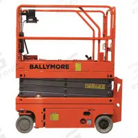 BALLYMORE Mobile Personnel Lift: Battery, Drivable, 45 ft Elevated Platform Ht, 104 in x 44 in (MPN DSL-45). Key specifications — Brand: BALLYMORE; Features Included: Platform Extension.