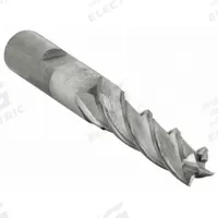 CLEVELAND Square End Mill: High Speed Steel, TiCN Coated, 4 Flute, 11/32" Mill Dia, 1-1/2" LOC (MPN C33411)