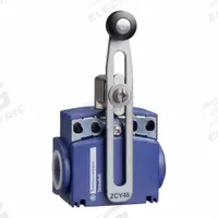 TELEMECANIQUE SENSORS Limit Switch: Roller Lever, XCKT, 0.22 in Roller Wd, 0.9 in-lb Op Torque - Max (MPN XCKT2145N12). Key specifications — Manufacturer Part Number: XCKT2145N12; Brand: TELEMECANIQUE SENSORS; Electrical Connection: Screw Clamp Terminals; Series: XCKT.