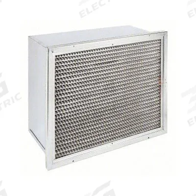 GRAINGER Cartridge Air Filter: 20 in x 25 in x 12 in, Microfiber - MERV 14 Rigid Cell Air Filters