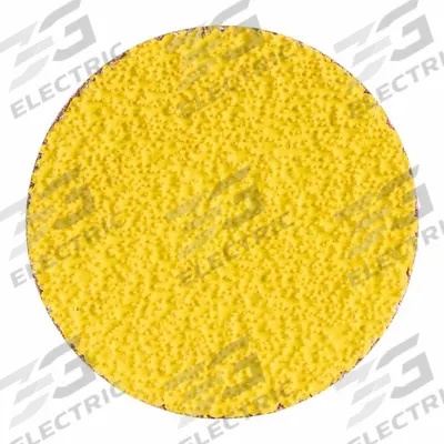 NORTON Quick-Change Cloth Disc: TR, 3", Ceramic, 36 Grit, Y Wt Cloth - Cool-Cutting Sanding Discs for Stainless Steel & Nickel Alloys