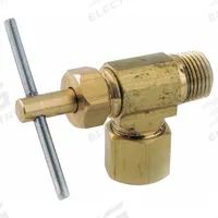 APPROVED VENDOR Needle Valve: Angle Valve Body, Brass, 3/8 in Pipe Size, Compression x MNPT, Male (MPN 709103-0602). Key specifications — For Media: Water; Standards: NSF 61 Annex G; Brand: APPROVED VENDOR; Connection Gender - Side 2: Male; Connection Type - Side 1: Compression; Connection Type - Side 2: NPT; Connection Type: Compression x MNPT.