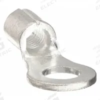 PANDUIT Ring Terminal: Bare, #10 Stud Size, 14 AWG to 10 AWG Wire Sizes, 2,000 V (MPN P10-10R-D). Key specifications — Brand: PANDUIT; Barrel Style: Serrated.
