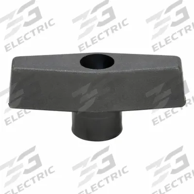 INNOVATIVE COMPONENTS Hand Knob: T, Plastic w/ Steel Thread, 3/8"-16 Thread - T-Handle Knobs with Threaded Through-Hole