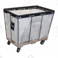 ROYAL BASKET TRUCKS Basket Truck: 12.5 cu ft, 600 lb, 36 in L x 24 in W x 25 in H, White, Wood (MPN G10-CCX-KDA-3UNN). Key specifications — Brand: ROYAL BASKET TRUCKS; Liner Color: White; Caster/Wheel Configuration: (4) Swivel; Assembled/Unassembled: Unassembled.