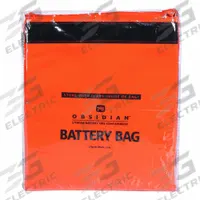 PIG OBSIDIAN Battery Containment Bag Kit: 14 in x 16 1/2 in, Orange, High Visibility (MPN BAT320). Key specifications — Brand: PIG OBSIDIAN; Includes: 10,000 mAh Fire-Resistant Bag.