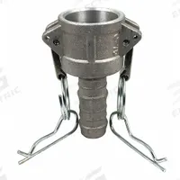 Cam and Groove Coupling: 3/4 in Coupling Size, 3/4 in Hose Fitting Size, 3 11/32 in Overall Lg (MPN PLE52). Key specifications — Fitting Type: Male Hose Shank; Gasket Material: Nitrile; Brand: APPROVED VENDOR.