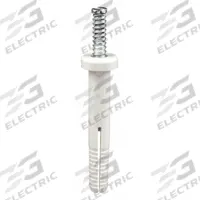 APPROVED VENDOR Anchor Rivet: 1/4 in Dia, 1 in Overall Lg, Round, Nylon, Plain, Plastic, Plain, 5 PK (MPN 61ASR25100). Key specifications — Brand: APPROVED VENDOR.