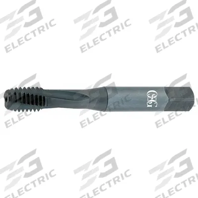 OSG Spiral Flute Tap: 1/2"-20 UNF, H5 / 2B-3B, 3 Flute, Bottoming Chamfer - Spiral-Flute Taps for Steel & Stainless Steel