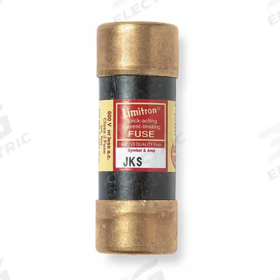 BUSSMANN Fuse: JKS Series, Class J, Cylindrical Body, Fast-Acting, 25 A, 600 V AC - Fast-Acting Cylindrical Fuses