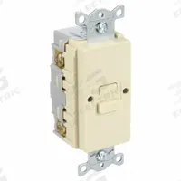 GFCI Receptacle: Ivory, 125V AC, 20 A, Auto Reset Type, 2 Pole, 3 Wire (MPN GFBF20I). Key specifications — Brand: HUBBELL.