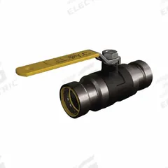 APOLLO Ball Valve: 2 in, Steel, Straight, Press x Press, 125 psi Max. Pressure (CWP), Three-Piece (MPN 89FVH4824). Key specifications — Brand: APOLLO; Handle: Lever.