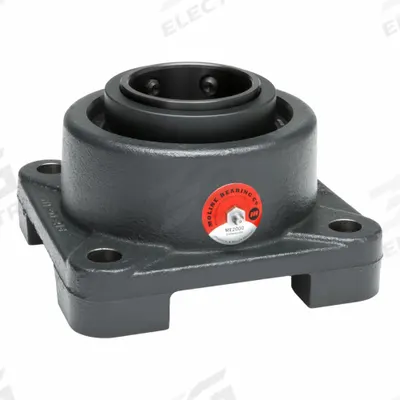 MOLINE BEARING 4 Bolt Flange Bearing: Spherical Roller, 2 3/16 in Bore - Flange-Mount Spherical Roller Bearings