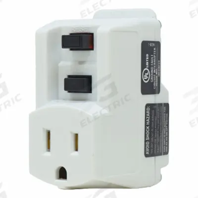 SOUTHWIRE GFCI: Manual Reset, 0, 5-15P Plug, 15 A Current, 120V AC, 5-15R - Plug-In GFCI Plugs