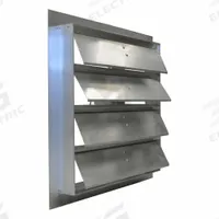 Motorized Damper: For 18 in Nominal Duct Dia, Single Panel, 18 in H, 18 in W, Single Flange, Rubber (MPN SX3218X18). Key specifications — Airflow Direction: Horizontal; Blade Type: Flat Blade; Brand: CANARM; Mounting Position: Horizontal; Nameplate Voltage: 110/230V AC.