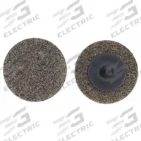 NORTON Unitized Wheel: 2 in Dia x 1/4 in W, TR Quick-Change, Aluminum Oxide, Coarse, Hard (8), Hard (MPN 66261014921). Key specifications — Series: Bear-Tex Rapid Blend NEX; Brand: NORTON.