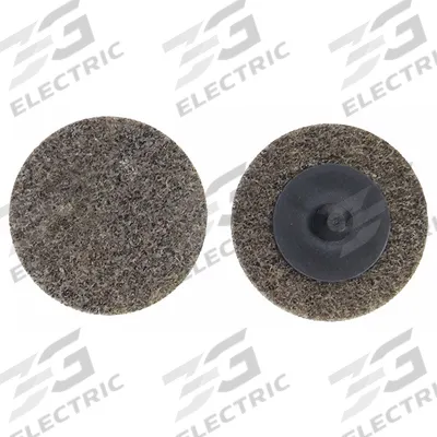 NORTON Unitized Wheel: 2 in Dia x 1/4 in W, TR Quick-Change, Aluminum Oxide, Coarse - Deburring Wheels for Carbon Steel & Soft Metals