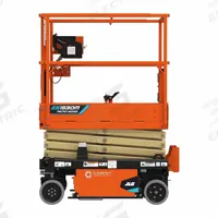 JLG Scissor Lift: Battery, Drivable, 15 ft Elevated Platform Ht, 49.2 in x 24.4 in (MPN ES1530M). Key specifications — Brand: JLG; Features Included: Pothole Protection System.