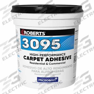 ROBERTS Construction Adhesive: 3095, 1 gal, Pail, Beige - Flooring & Tile Construction Adhesives