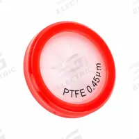 GLOBE SCIENTIFIC Syringe Filter: Non-Sterile, 0.45 um Pore Size, 100 mL Max Capacity - mL, Male (MPN SF-PTFE-H-4530). Key specifications — Housing Material: Polypropylene; Inlet Connection Gender: Female; Inlet Connection Type: Female Luer Lock; Outlet Connection Gender: Male; Brand: GLOBE SCIENTIFIC; Compatible Product Type: Male Luer Slip Outlet; Filter Material: PTFE; Outlet Connection Type: Male Luer Slip.