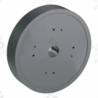 APPROVED VENDOR V-Belt Pulley: 5V3750, 10 Groove, 37.5 in OD, Bushed Bore, M, Quick Detachable (MPN 105V3750M). Key specifications — Pulley Industry Number: 5V3750; Pitch Diameter: 37.5 in (5V); For Belt Section (broad, with similar types): 5V or 5VX.