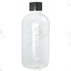 QORPAK Sampling Bottle: LDPE, 2 fl oz, 60 mL, Natural, 18-410 Screw Closure Size, Closure Included (MPN PLC-03661). Key specifications — Body Color: Natural; Closure Attached: Attached; Brand: QORPAK; Pre-Cleaned: None; Closure Included: Yes.