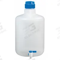 APPROVED VENDOR Carboy: 20 L, 5.3 gal, Polypropylene, 298 mm Body Dia, Spigot, 2 Handles, 1 Spigot (MPN F11846-0050). Key specifications — Brand: APPROVED VENDOR; Dispenser Location: Bottom.