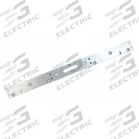 SECURITRON Spacer Braket: 1 3/4 in Lg, 1 1/2 in Wd, 8 in Ht (MPN ASCWB-DM62CL). Key specifications — Product Type: Mounting Brackets; Material: Aluminum; Brand: SECURITRON.