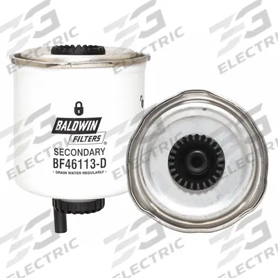 BALDWIN FILTERS Fuel Filter: Cartridge, 4 1/2 in Overall Lg, 3 1/2 in Outside Dia - Can-Type Fuel/Water Separators
