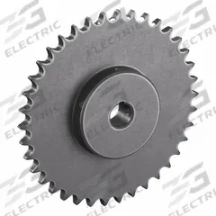 TRITAN Roller Chain Sprocket: 60, For 3/4 in Chain Pitch, 1 1/8 in Bore Dia, 38 Teeth, Steel (MPN 60BS38 X 1 1/8). Key specifications — Brand: TRITAN.