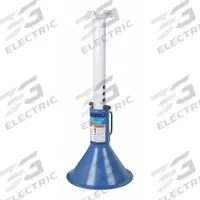 OTC Jack Stand: Pin Adjustment, 12 ton Load Capacity, 44 1/4 in Max Extended Ht, 33 3/4 in Min Ht (MPN 1779B). Key specifications — Base Shape: Round; Base Material: Steel; Saddle Shape: Flat/Rectangular; Brand: OTC.