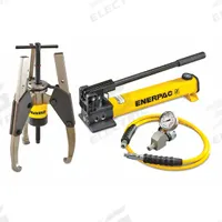 ENERPAC Hydraulic Puller Set: 24 ton Capacity with Attachments, 24 ton Cylinder Nominal Capacity (MPN GPS24H). Key specifications — attr98874: ENERPAC; attr96739: Jaw Puller; attr1177737: Hand Pump.